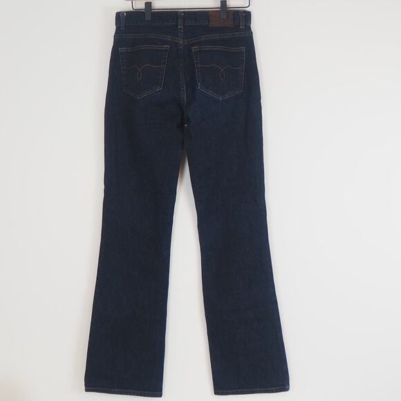 Lauren Ralph Lauren Bootcut Jeans Women's Size 4 Blue Mid Rise Stretch - Picture 3 of 9